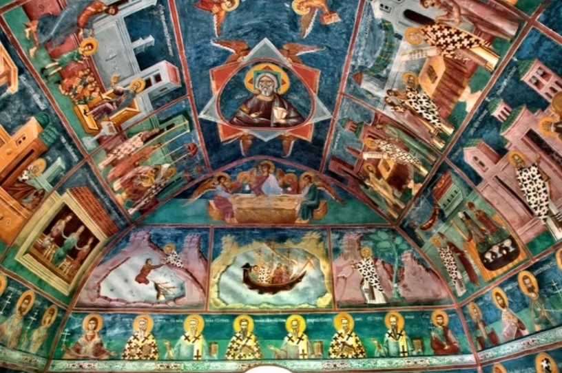 Frescoes of Morača Monastery