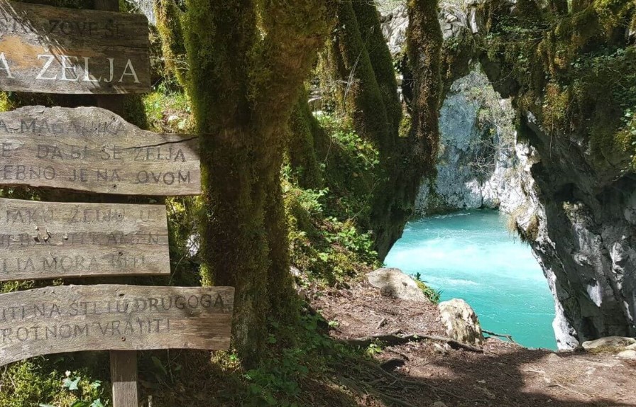 Landscape of Mrtvica Canyon