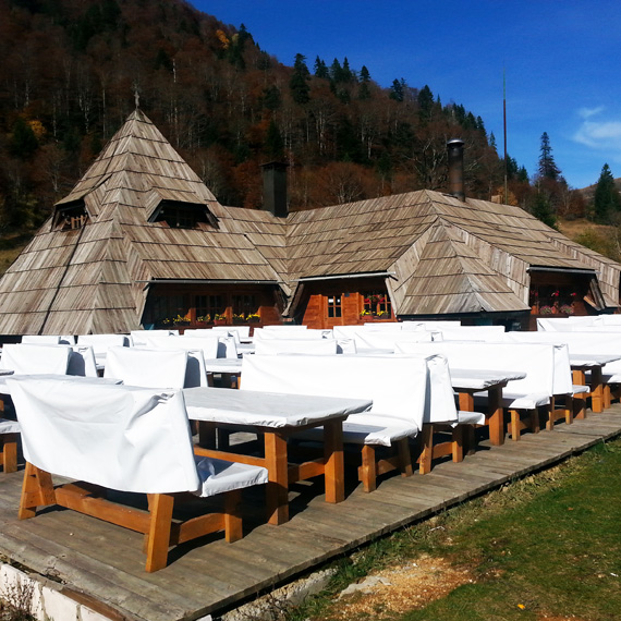 A cozy restaurant in Kolasin